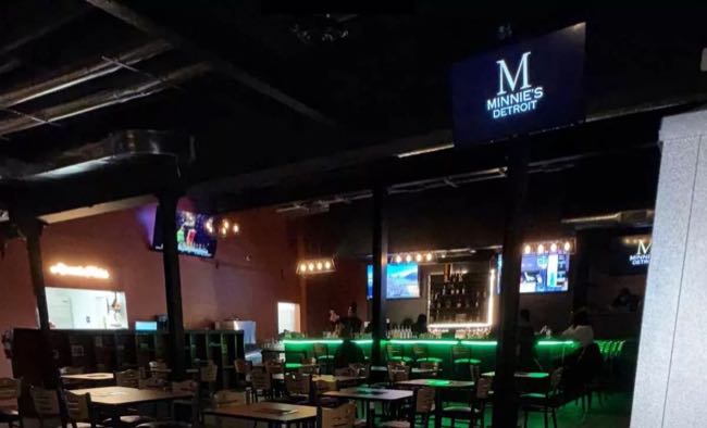 Yvonne Byrd opened minnie's Detroit on Trumbull, the fourth Detroit bar She's owned