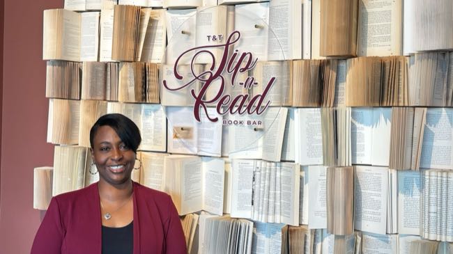Tamela Todd built Sip-N-Read after waiting six years on the right space