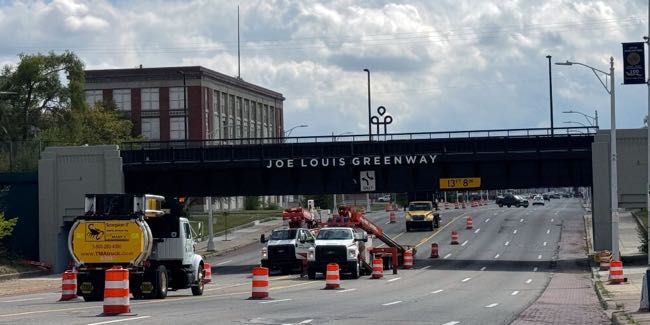 Joe Louis Greenway adds two miles and a statue