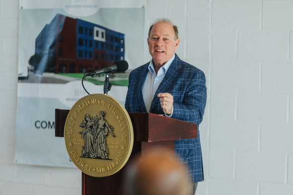 Detroit breaks ground on $80 million Brush Park housing project, including 52 supportive units
