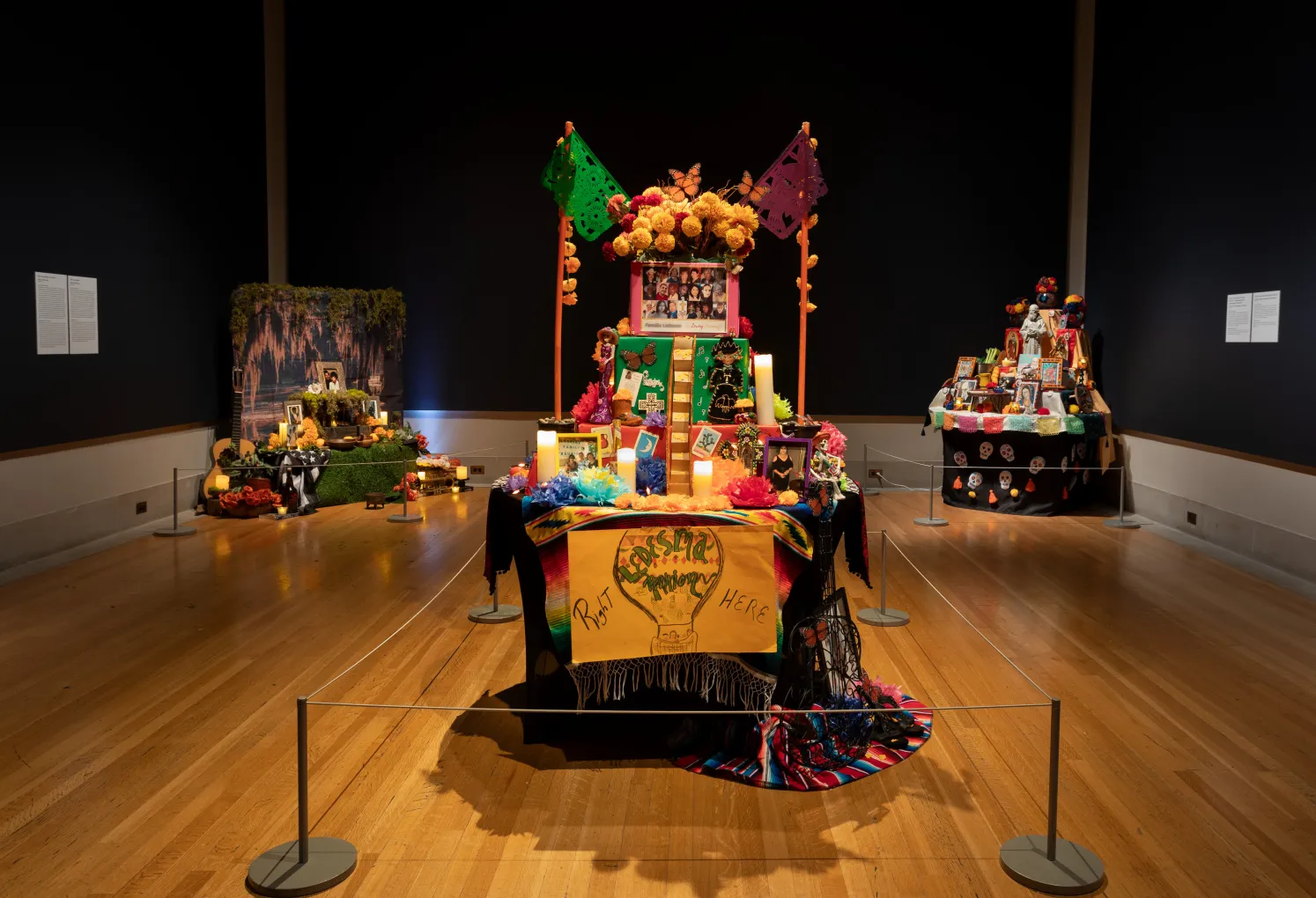 Ten community ofrendas fill the DIA for Día de los Muertos